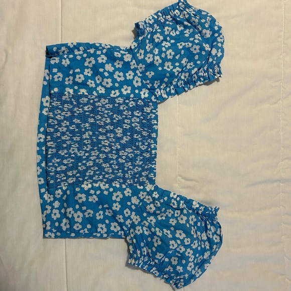 NWT GAP Floral Crop Top - Picture 4 of 8